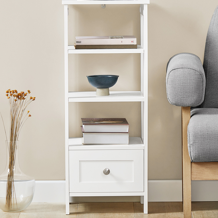 The Range | SoBuy Display Cabinet Side Table End Table Lamp Table - White SoBuy Display Cabinet Side Table End Table Lamp Table - White