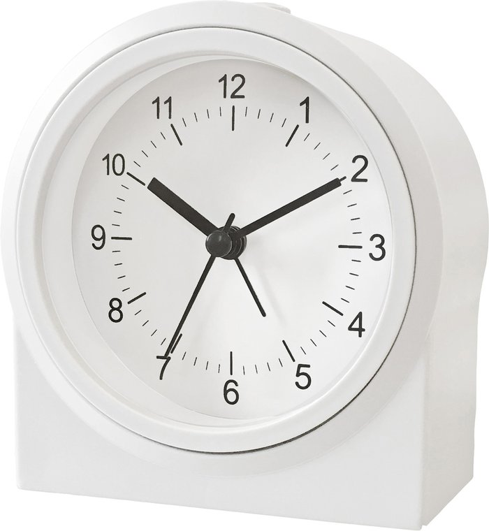 The Range | Acctim Acctim Archer Alarm Clock - White Acctim Acctim Archer Alarm Clock - White