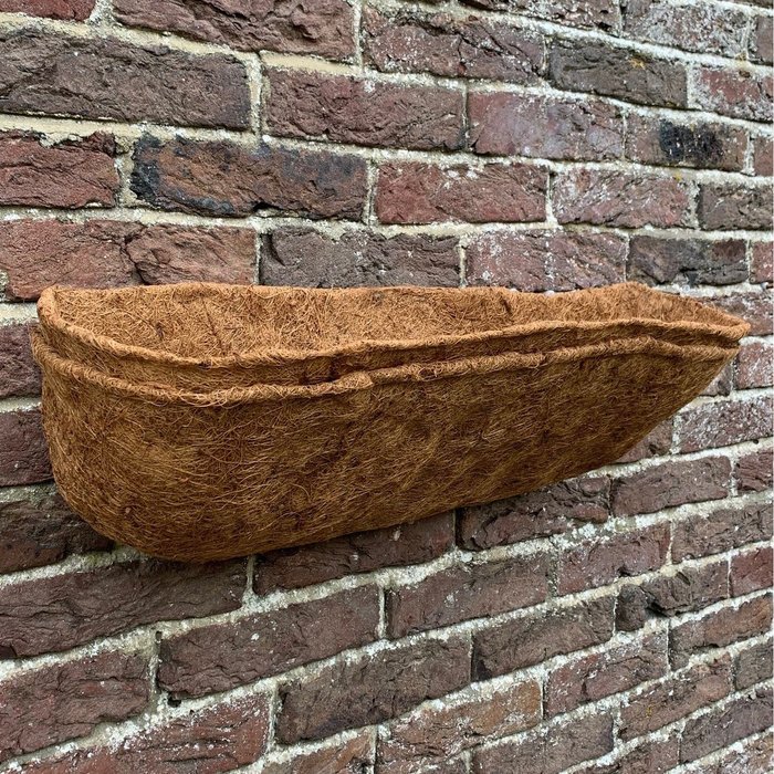 The Range | Selections Coco Wall Trough Planter Liners (60cm) - Brown / 2 Selections Coco Wall Trough Planter Liners (60cm) - Brown / 2