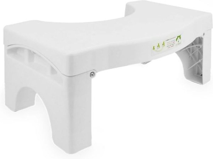 The Range | Pukkr Squatting Folding Toilet Stool - White Pukkr Squatting Folding Toilet Stool - White