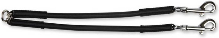 The Range | Bungee Shock Absorber Couple Dog Lead - Black Bungee Shock Absorber Couple Dog Lead - Black