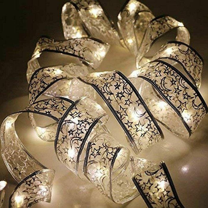 The Range | Fairy String 40 LED Lights For Christmas Tree Ribbon Bows - White Fairy String 40 LED Lights For Christmas Tree Ribbon Bows - White