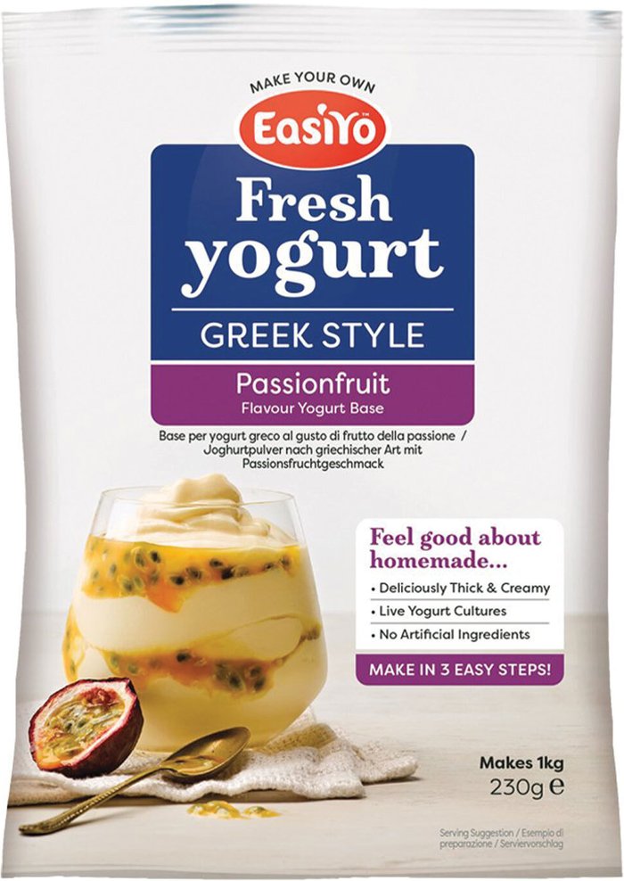 The Range | EasiYo EasiYo Greek Style Passion Fruit EasiYo EasiYo Greek Style Passion Fruit