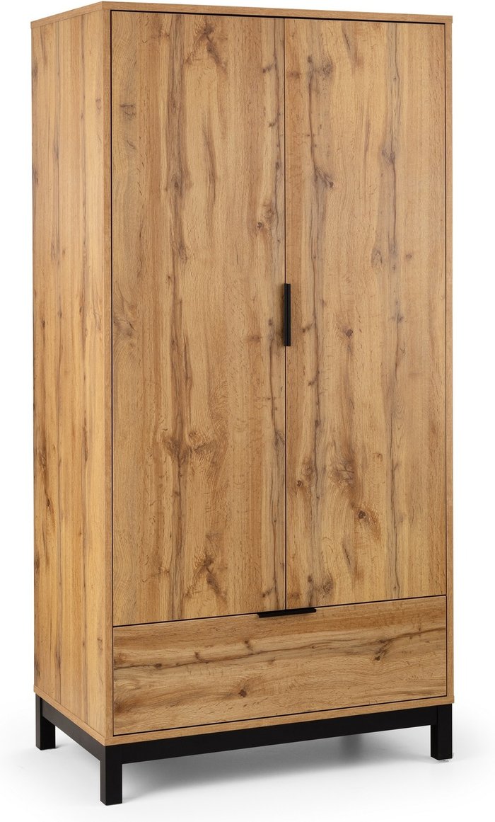 The Range | Julian Bowen Julian Bowen Bali 2 Door 1 Drawer Wardrobe Julian Bowen Julian Bowen Bali 2 Door 1 Drawer Wardrobe