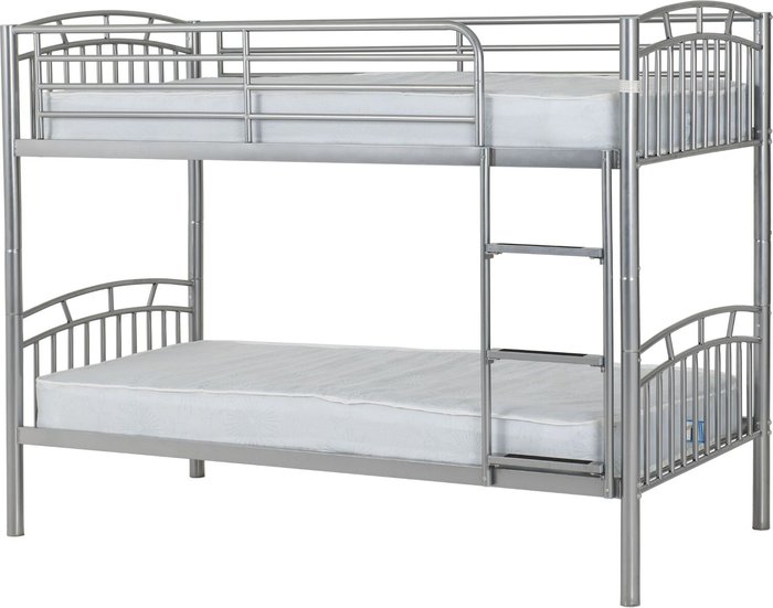 The Range | Seconique Ventura 3' Bunk Bed Silver - silver Seconique Ventura 3' Bunk Bed Silver - silver