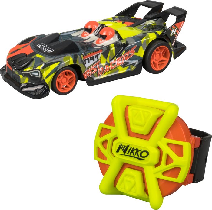 The Range | Nikko Nikko RC Wrist Racers - Neon Camo Green Nikko Nikko RC Wrist Racers - Neon Camo Green