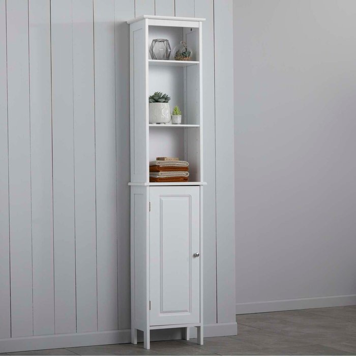 The Range | Lloyd Pascal Verona White Tall Cabinet White Lloyd Pascal Verona White Tall Cabinet White