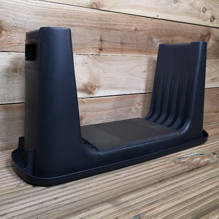 The Range | Samuel Alexander Black Grey Plastic Garden Planting 2-1 Kneeler, Stool and Storage - Black Grey Samuel Alexander Black Grey Plastic Garden Planting 2-1 Kneeler, Stool and Storage - Black Grey