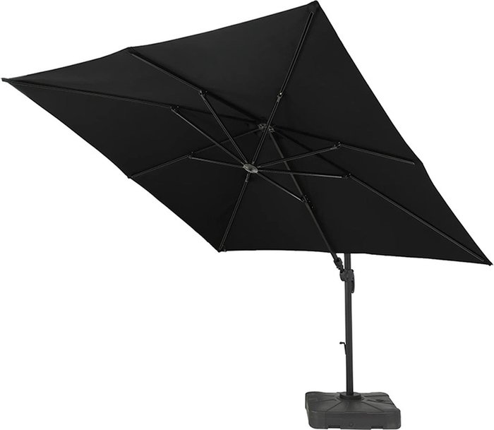 The Range | A-MIR 3.5m Deluxe Round Cantilever Grey + 100kg Base A-MIR 3.5m Deluxe Round Cantilever Grey + 100kg Base