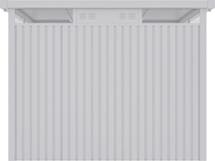 The Range | BillyOh Centro Pent Metal Shed - Silver / 211cm BillyOh Centro Pent Metal Shed - Silver / 211cm
