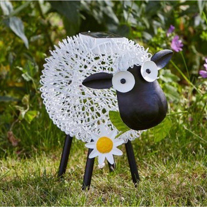 The Range | Garden Greatness Solar Powered Silhouette Dolly Sheep - White Garden Greatness Solar Powered Silhouette Dolly Sheep - White