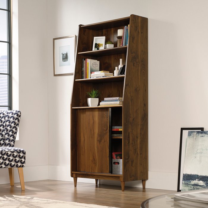The Range | Teknik TEKNIK Hampstead Park Wide Bookcase - Wood Teknik TEKNIK Hampstead Park Wide Bookcase - Wood