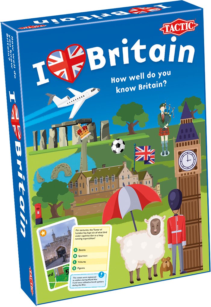 The Range | Tactic I Love Britain - Blue Tactic I Love Britain - Blue