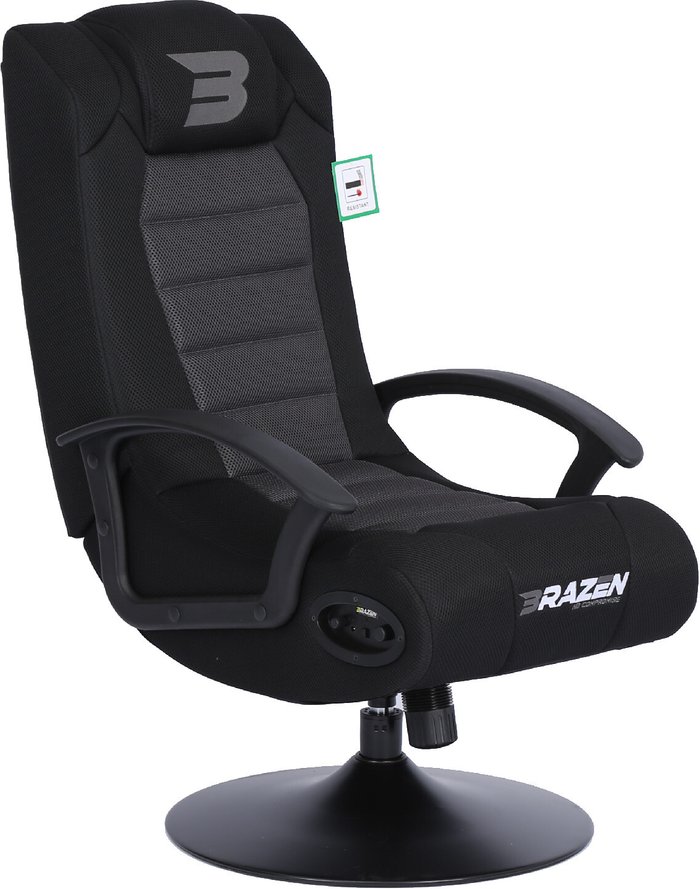 The Range | BraZen BraZen Stag 2.1 Bluetooth Surround Sound Gaming Chair - Grey BraZen BraZen Stag 2.1 Bluetooth Surround Sound Gaming Chair - Grey