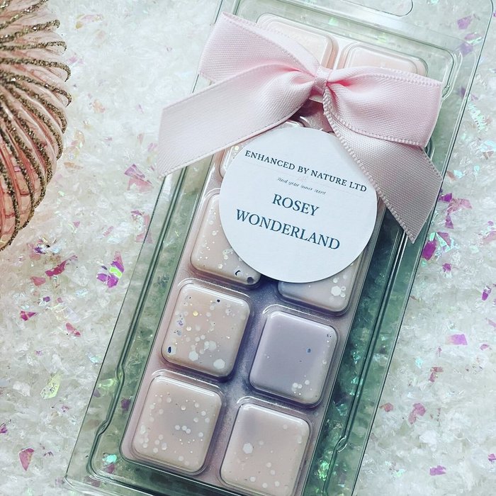 The Range | Enhanced by Nature LTD Rosey Wonderland Soy Wax Melt - Pink Enhanced by Nature LTD Rosey Wonderland Soy Wax Melt - Pink