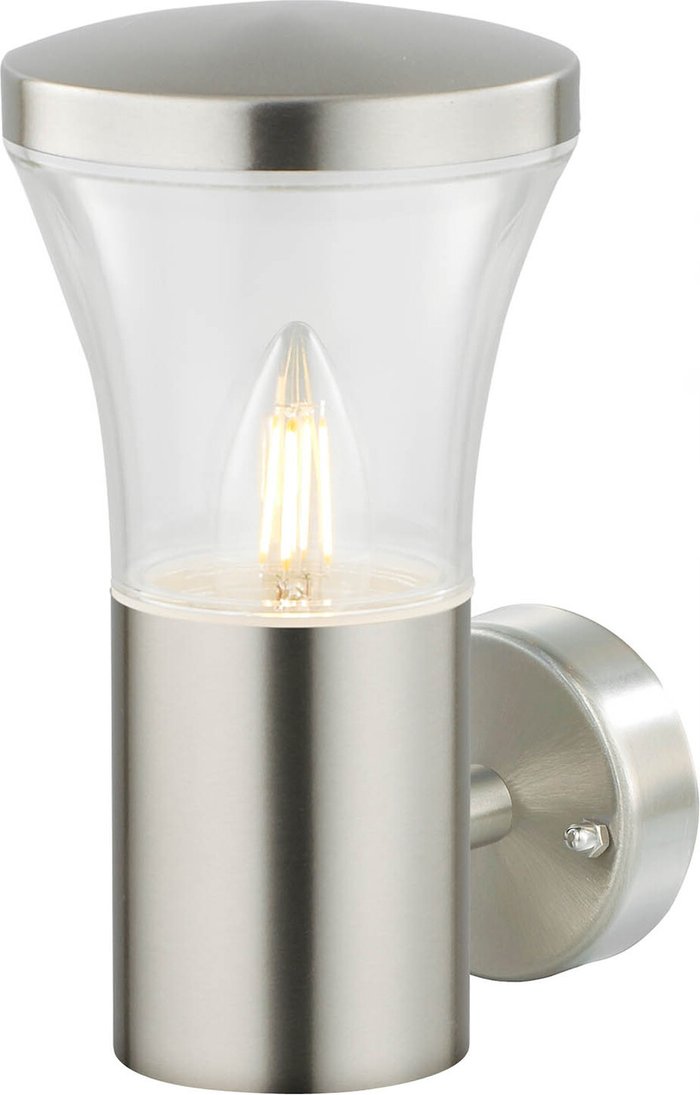The Range | TIMELED Stainless Steel Garden Bollards - Silver / Small TIMELED Stainless Steel Garden Bollards - Silver / Small