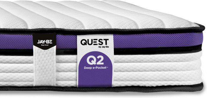 The Range | Jay-Be Jay-Be Quest Q2 Single Mattress - Purple Jay-Be Jay-Be Quest Q2 Single Mattress - Purple