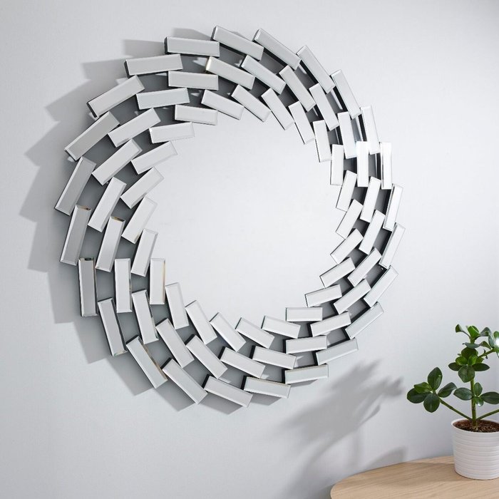The Range | Furniture Box Furniture Box Venetian Large Round Silver Wall Mirror Furniture Box Furniture Box Venetian Large Round Silver Wall Mirror