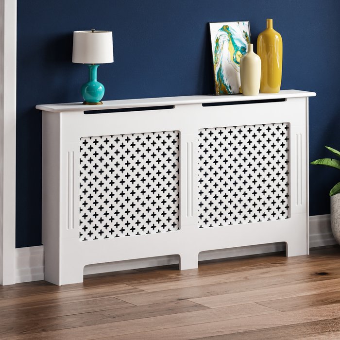 The Range | Oxford Radiator Cover - White / 30kg / 152cm Oxford Radiator Cover - White / 30kg / 152cm