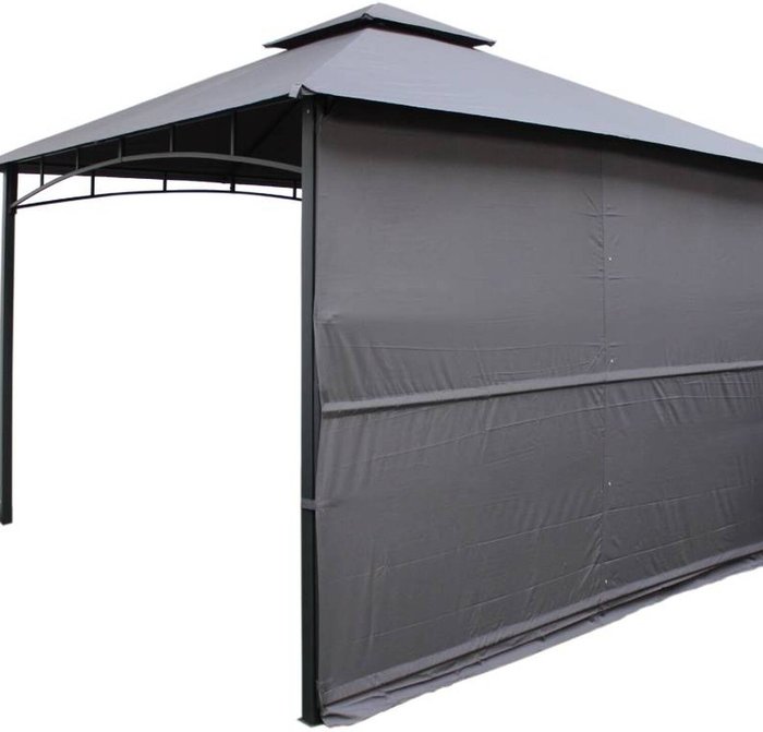 The Range | Royalcraft Royalcraft Algarve 3.3x3.3m Gazebo with 2.1m Extending Awning - Grey Royalcraft Royalcraft Algarve 3.3x3.3m Gazebo with 2.1m Extending Awning - Grey