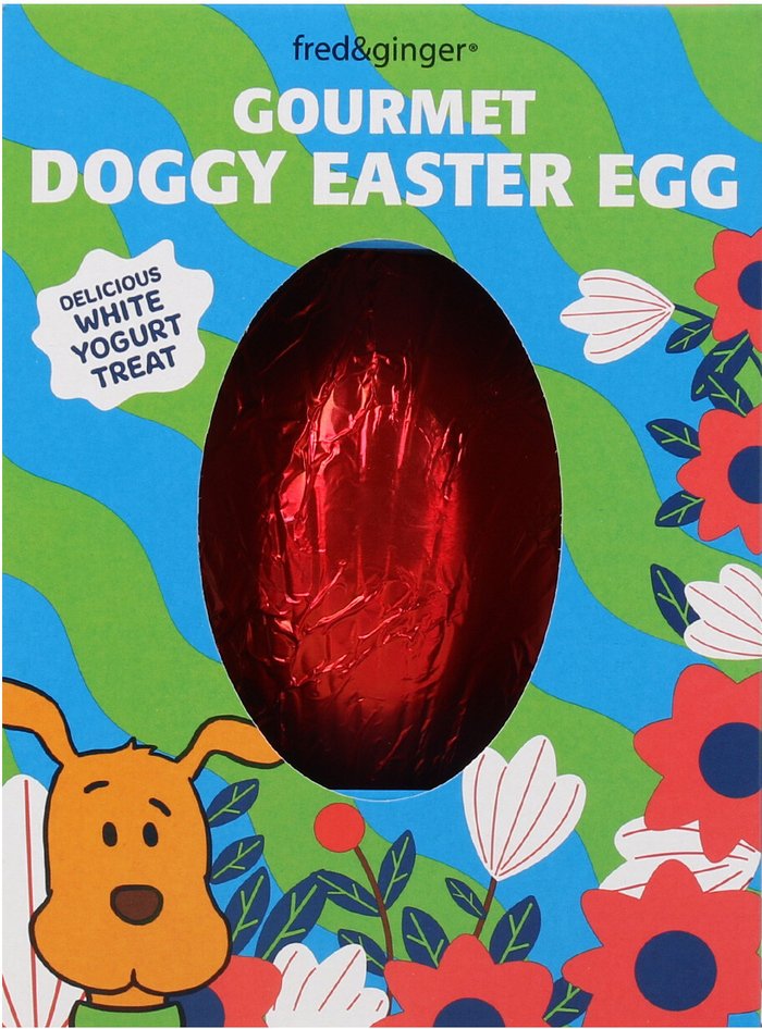 The Range | Fred & Ginger Easter Egg for Dogs Fred & Ginger Easter Egg for Dogs