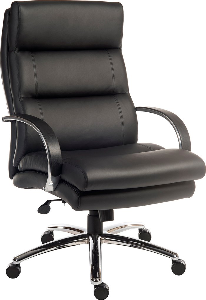The Range | TEKNIK TEKNIK Samson Faux-Leather Tilting Executive Chair - Black TEKNIK TEKNIK Samson Faux-Leather Tilting Executive Chair - Black