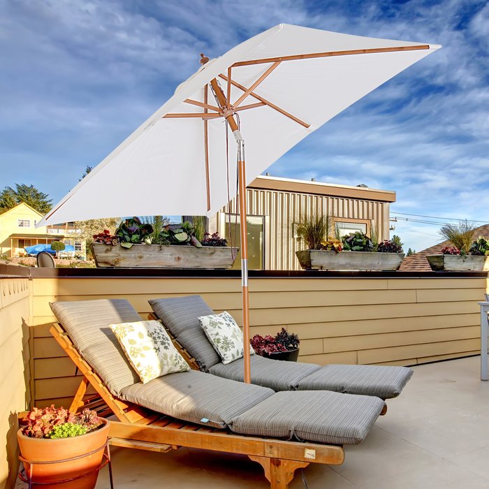The Range | Outsunny Outsunny Wooden Patio Umbrella Market Parasol Outdoor Sunshade Cream White Outsunny Outsunny Wooden Patio Umbrella Market Parasol Outdoor Sunshade Cream White