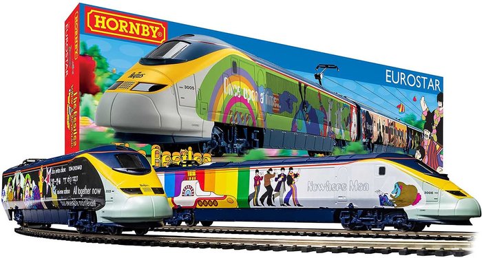The Range | Hornby Hornby Eurostar Yellow Submarine Train Set Hornby Hornby Eurostar Yellow Submarine Train Set