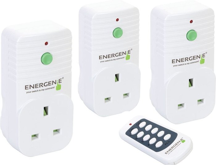 The Range | ENERGENIE ENERGENIE Mi Home Remote Controlled Plug Kit - White ENERGENIE ENERGENIE Mi Home Remote Controlled Plug Kit - White