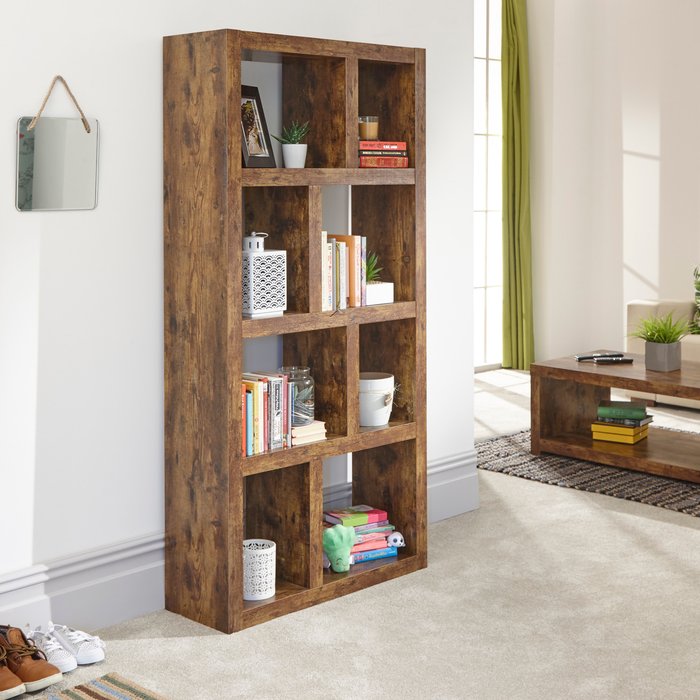 The Range | GFW Jakarta Tall Open Shelving Unit - Mango Wood GFW Jakarta Tall Open Shelving Unit - Mango Wood