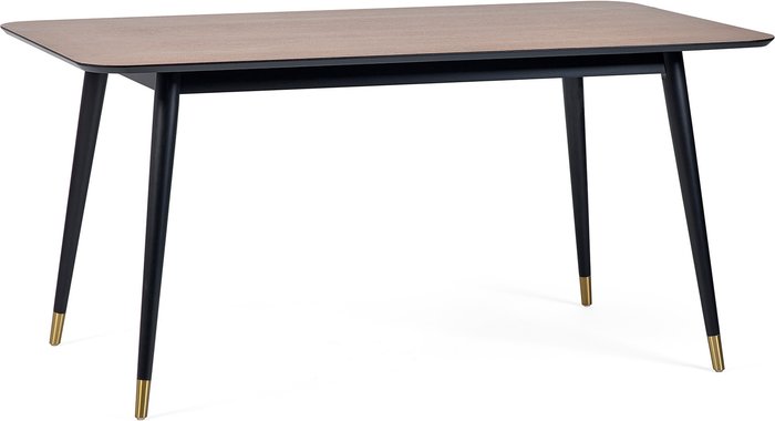 The Range | Julian Bowen Julian Bowen Findlay Rectangular 4 Seater Dining Table Walnut And Black Julian Bowen Julian Bowen Findlay Rectangular 4 Seater Dining Table Walnut And Black