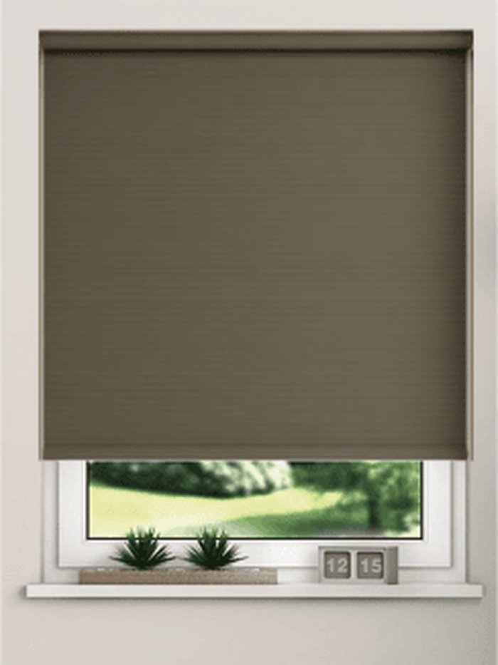 The Range | NewEdgeBlinds Thermal Blackout Roller Blinds - Chocolate / 160cm NewEdgeBlinds Thermal Blackout Roller Blinds - Chocolate / 160cm