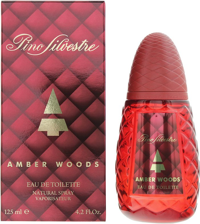 The Range | Pino Silvestre Pino Silvestre Amber Woods Eau de Toilette 125ml - Red Pino Silvestre Pino Silvestre Amber Woods Eau de Toilette 125ml - Red