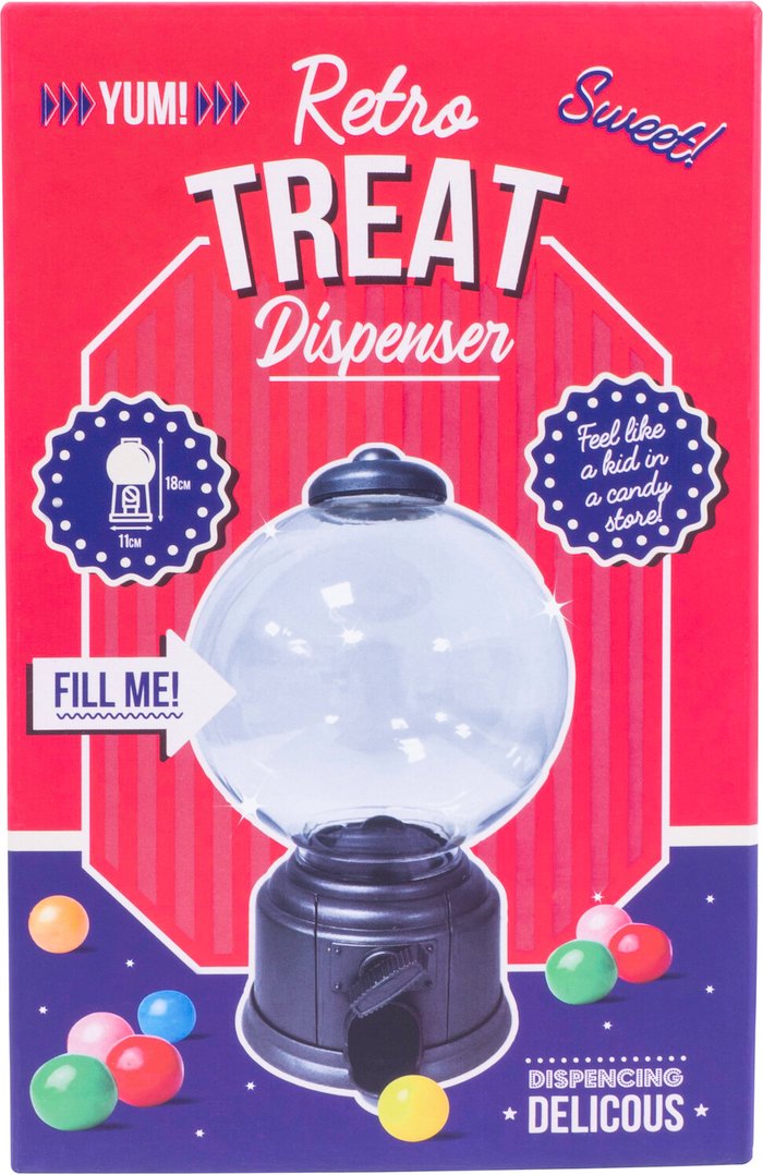 The Range | Fizz Creations Retro Treat Dispenser - Black Fizz Creations Retro Treat Dispenser - Black