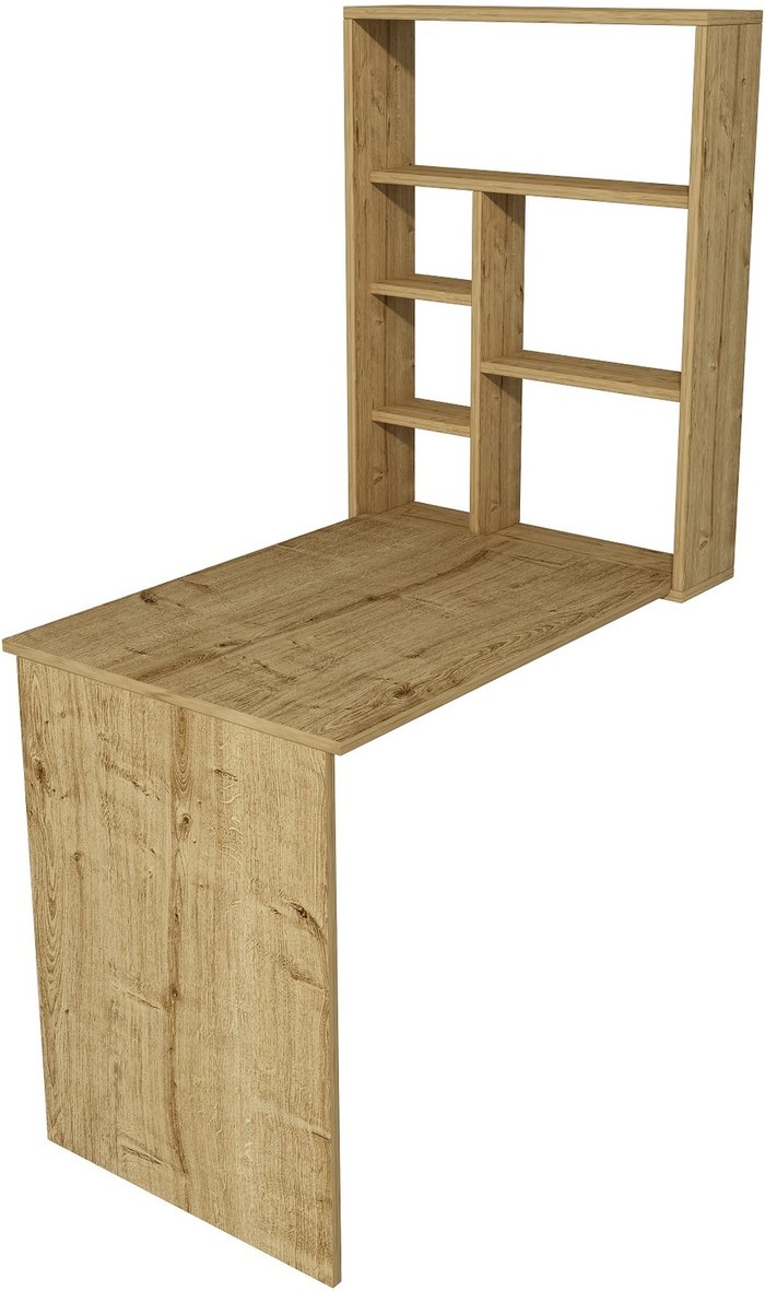 The Range | Destina Home Merril Foldable Computer Desk - Sapphire Oak Destina Home Merril Foldable Computer Desk - Sapphire Oak