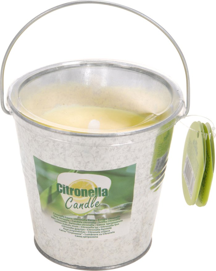 The Range | Citronella Patio Candle In Bucket - 10cm Citronella Patio Candle In Bucket - 10cm