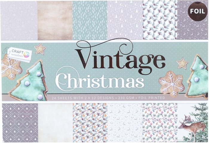 The Range | CRAFT Sensations Craft Sensations Christmas Design Paper Pad CRAFT Sensations Craft Sensations Christmas Design Paper Pad