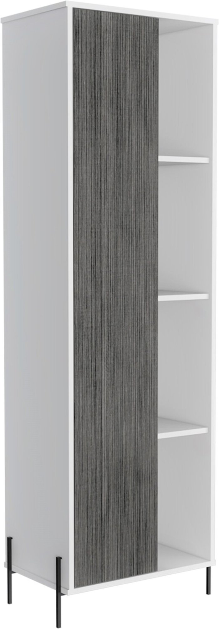 The Range | Core Products Ltd Dallas tall storage and display cabinet - White with carbon grey Core Products Ltd Dallas tall storage and display cabinet - White with carbon grey