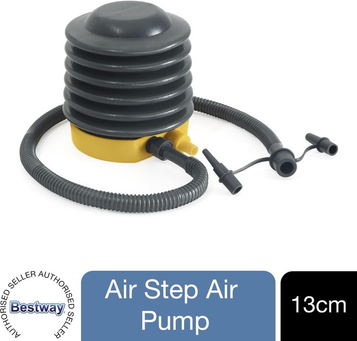 The Range | Bestway Bestway Air Step 5 Inch / 13 Cm Manually Air Pump - Black Bestway Bestway Air Step 5 Inch / 13 Cm Manually Air Pump - Black