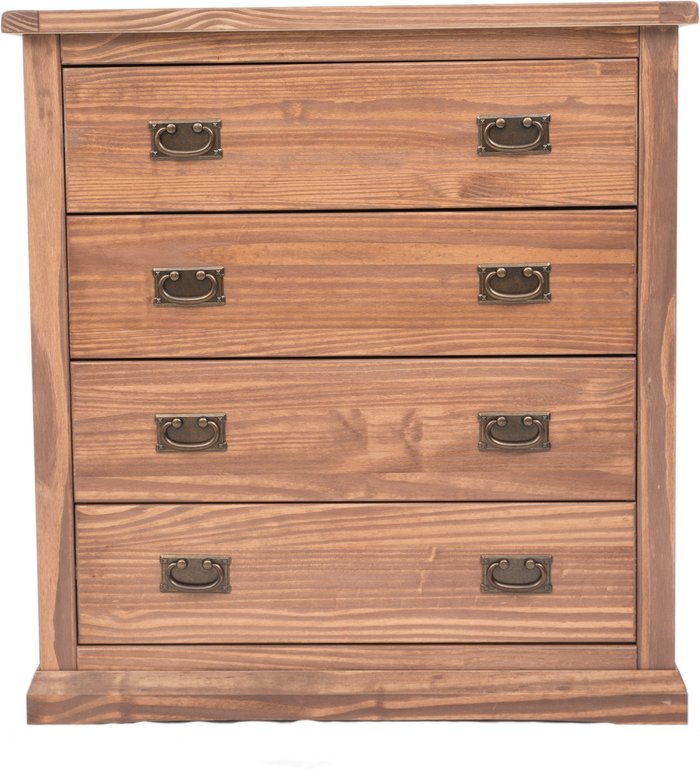 The Range | Cabinet Bits Tirolo 4 Drawer Chest - Brown / Drop Cabinet Bits Tirolo 4 Drawer Chest - Brown / Drop
