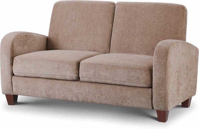 The Range | Julian Bowen Julian Bowen Vivo 2 Seater Sofabed - Mink Chenille Julian Bowen Julian Bowen Vivo 2 Seater Sofabed - Mink Chenille