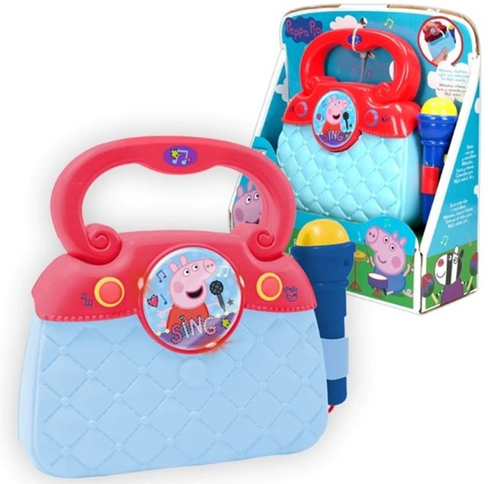 The Range | Peppa Pig Glamour Bag With Microphone Peppa Pig Glamour Bag With Microphone