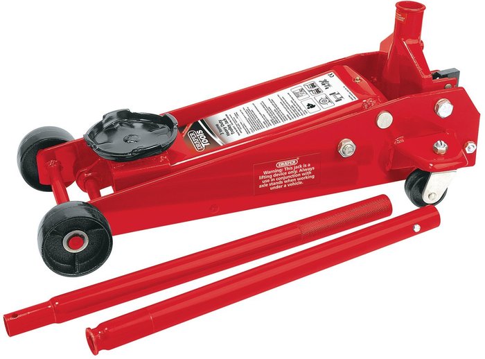 The Range | Draper Draper 3t Heavy Duty Garage Trolley Jack 3 Tonne Draper Draper 3t Heavy Duty Garage Trolley Jack 3 Tonne
