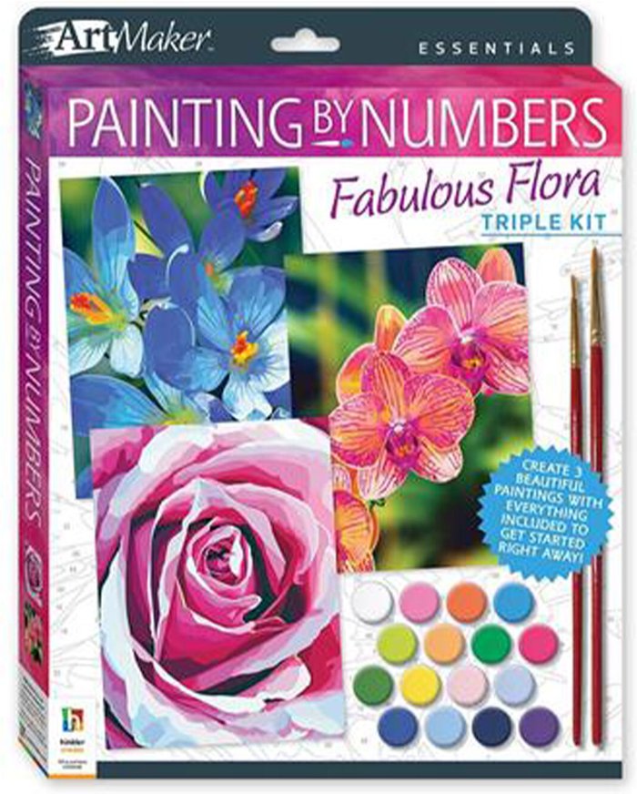 The Range | Hinkler Painting by Numbers Fabulous Flora Hinkler Painting by Numbers Fabulous Flora