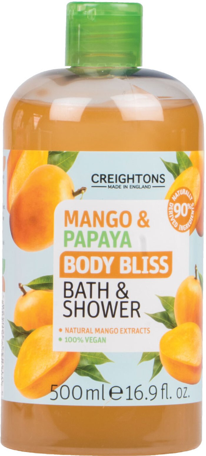 The Range | Creightons Mango & Papaya Body Bliss Bath and Shower 500ml Creightons Mango & Papaya Body Bliss Bath and Shower 500ml