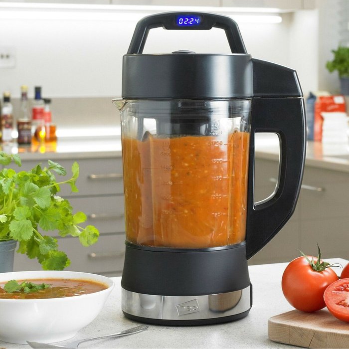 The Range | Neo Neo 4 in 1 Digital Soup Maker, Blender and Juicer - Black & Chrome Neo Neo 4 in 1 Digital Soup Maker, Blender and Juicer - Black & Chrome