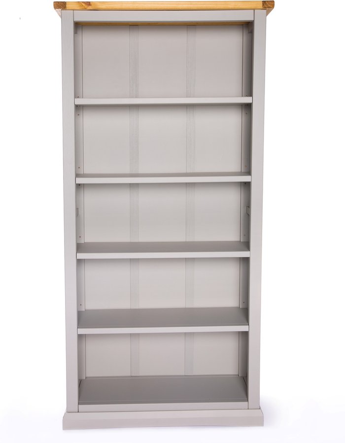 The Range | Cabinet Bits Loreo Bookcase - Grey / 30cm / 180x90cm Cabinet Bits Loreo Bookcase - Grey / 30cm / 180x90cm