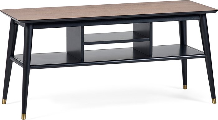 The Range | Julian Bowen Findlay Media Unit - Walnut and Black Julian Bowen Findlay Media Unit - Walnut and Black