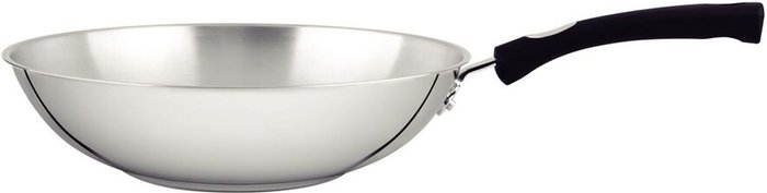 The Range | Tramontina Tramontina Stainless Steel Wok 28Cm (3.3L) Tramontina Tramontina Stainless Steel Wok 28Cm (3.3L)