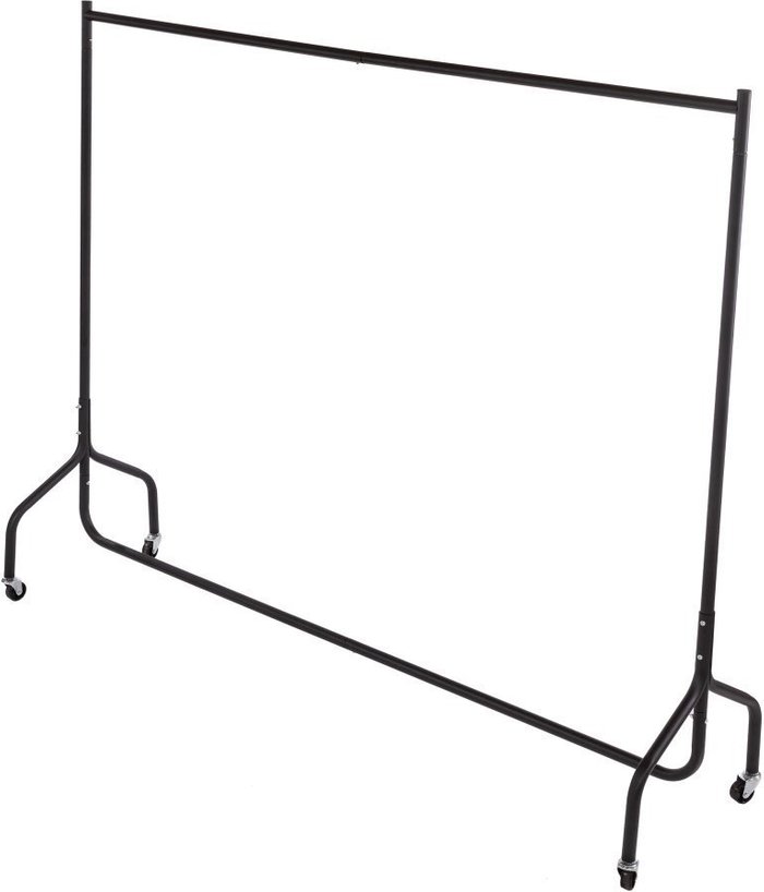 The Range | Oypla 6ft Garment Clothes Rail Super Heavy Duty All Metal - Black Oypla 6ft Garment Clothes Rail Super Heavy Duty All Metal - Black